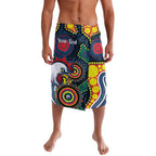 Roosters NAIDOC Week 2026 Personalised Lavalava 50 Years of Deadly Aboriginal Art