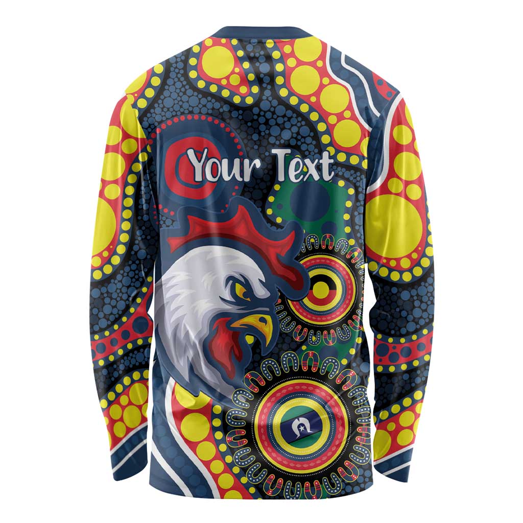 Roosters NAIDOC Week 2026 Personalised Long Sleeve Shirt 50 Years of Deadly Aboriginal Art