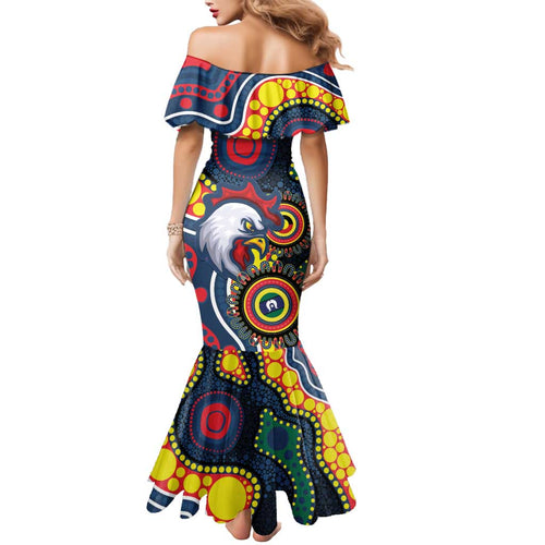 Roosters NAIDOC Week 2026 Personalised Mermaid Dress 50 Years of Deadly Aboriginal Art