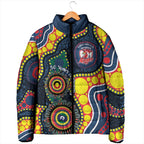 Roosters NAIDOC Week 2026 Personalised Padded Jacket 50 Years of Deadly Aboriginal Art