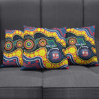 Roosters NAIDOC Week 2026 Personalised Pillow Cover 50 Years of Deadly Aboriginal Art