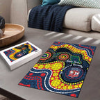 Roosters NAIDOC Week 2026 Personalised Puzzle 50 Years of Deadly Aboriginal Art