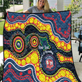 Roosters NAIDOC Week 2026 Personalised Quilt 50 Years of Deadly Aboriginal Art