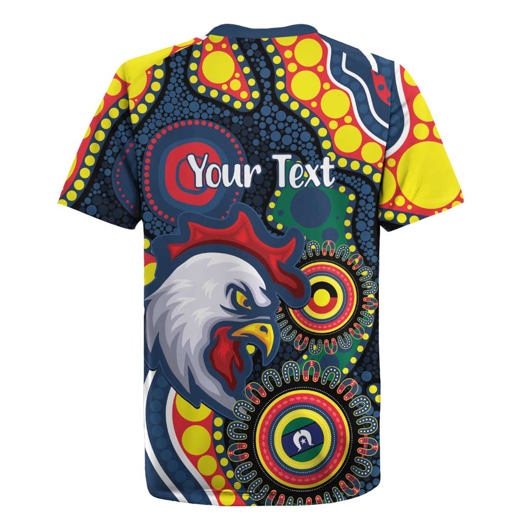 Roosters NAIDOC Week 2026 Personalised Rugby Jersey 50 Years of Deadly Aboriginal Art