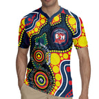Roosters NAIDOC Week 2026 Personalised Rugby Jersey 50 Years of Deadly Aboriginal Art