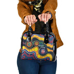 Roosters NAIDOC Week 2026 Personalised Shoulder Handbag 50 Years of Deadly Aboriginal Art