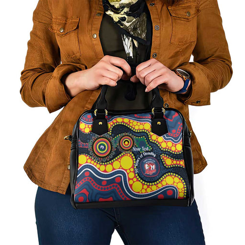Roosters NAIDOC Week 2026 Personalised Shoulder Handbag 50 Years of Deadly Aboriginal Art