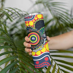 Roosters NAIDOC Week 2026 Personalised Skinny Tumbler 50 Years of Deadly Aboriginal Art