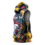 Roosters NAIDOC Week 2026 Personalised Sleeveless Hoodie 50 Years of Deadly Aboriginal Art