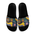 Roosters NAIDOC Week 2026 Personalised Slide Sandals 50 Years of Deadly Aboriginal Art