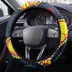 Roosters NAIDOC Week 2026 Steering Wheel Cover 50 Years of Deadly Aboriginal Art