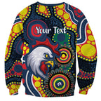 Roosters NAIDOC Week 2026 Personalised Sweatshirt 50 Years of Deadly Aboriginal Art