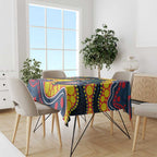 Roosters NAIDOC Week 2026 Personalised Tablecloth 50 Years of Deadly Aboriginal Art