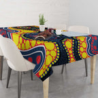 Roosters NAIDOC Week 2026 Personalised Tablecloth 50 Years of Deadly Aboriginal Art