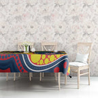Roosters NAIDOC Week 2026 Personalised Tablecloth 50 Years of Deadly Aboriginal Art