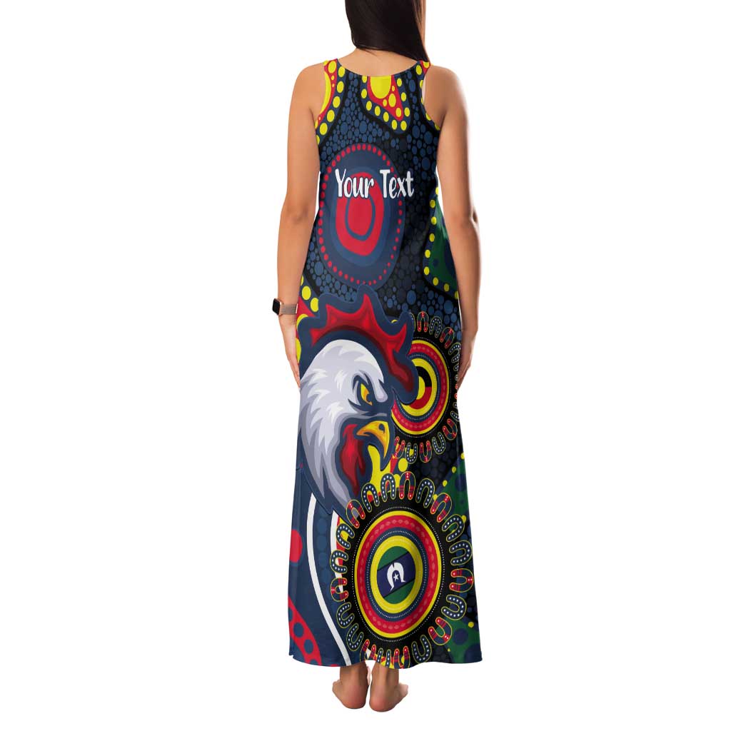 Roosters NAIDOC Week 2026 Personalised Tank Maxi Dress 50 Years of Deadly Aboriginal Art