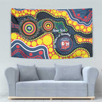 Roosters NAIDOC Week 2026 Personalised Tapestry 50 Years of Deadly Aboriginal Art