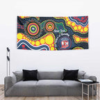 Roosters NAIDOC Week 2026 Personalised Tapestry 50 Years of Deadly Aboriginal Art