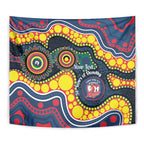 Roosters NAIDOC Week 2026 Personalised Tapestry 50 Years of Deadly Aboriginal Art