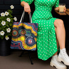 Roosters NAIDOC Week 2026 Personalised Tote Bag 50 Years of Deadly Aboriginal Art