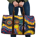 Roosters NAIDOC Week 2026 Personalised Travel Bag 50 Years of Deadly Aboriginal Art