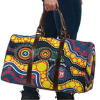 Roosters NAIDOC Week 2026 Personalised Travel Bag 50 Years of Deadly Aboriginal Art
