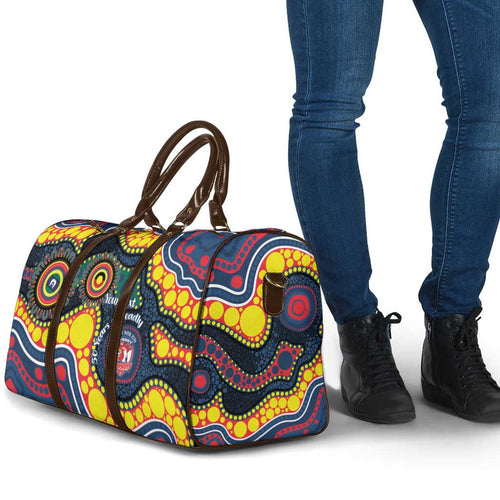 Roosters NAIDOC Week 2026 Personalised Travel Bag 50 Years of Deadly Aboriginal Art
