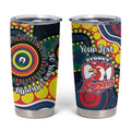 Roosters NAIDOC Week 2026 Personalised Tumbler Cup 50 Years of Deadly Aboriginal Art