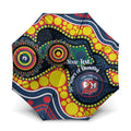 Roosters NAIDOC Week 2026 Personalised Umbrella 50 Years of Deadly Aboriginal Art