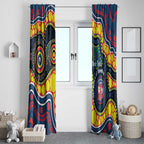 Roosters NAIDOC Week 2026 Personalised Window Curtain 50 Years of Deadly Aboriginal Art
