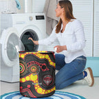 Essendon Bombers NAIDOC Week 2026 Personalised Laundry Basket 50 Years of Deadly Aboriginal Art