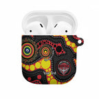 Essendon Bombers NAIDOC Week 2026 Personalised AirPods Case 50 Years of Deadly Aboriginal Art