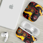 Essendon Bombers NAIDOC Week 2026 Personalised AirPods Case 50 Years of Deadly Aboriginal Art