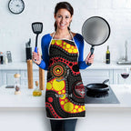Essendon Bombers NAIDOC Week 2026 Personalised Apron 50 Years of Deadly Aboriginal Art