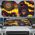 Essendon Bombers NAIDOC Week 2026 Personalised Auto Sun Shade 50 Years of Deadly Aboriginal Art