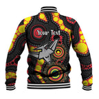 Essendon Bombers NAIDOC Week 2026 Personalised Baseball Jacket 50 Years of Deadly Aboriginal Art