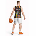 Essendon Bombers NAIDOC Week 2026 Personalised Basketball Jersey 50 Years of Deadly Aboriginal Art