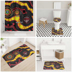 Essendon Bombers NAIDOC Week 2026 Personalised Bathroom Set 50 Years of Deadly Aboriginal Art