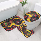 Essendon Bombers NAIDOC Week 2026 Personalised Bathroom Set 50 Years of Deadly Aboriginal Art