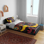 Essendon Bombers NAIDOC Week 2026 Personalised Bedding Set 50 Years of Deadly Aboriginal Art