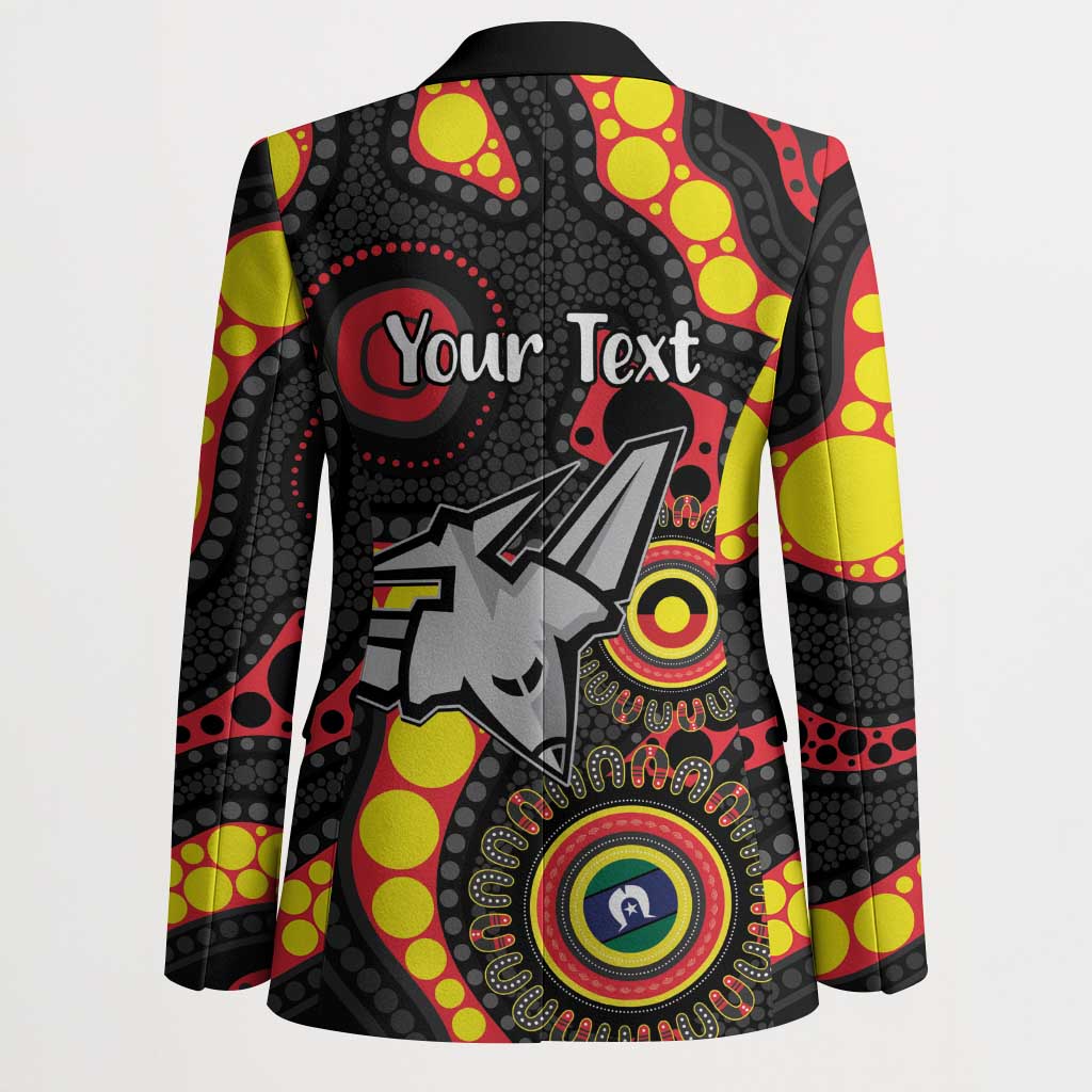 Essendon Bombers NAIDOC Week 2026 Personalised Blazer 50 Years of Deadly Aboriginal Art