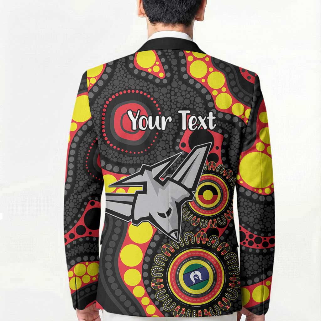 Essendon Bombers NAIDOC Week 2026 Personalised Blazer 50 Years of Deadly Aboriginal Art