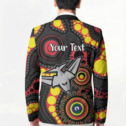 Essendon Bombers NAIDOC Week 2026 Personalised Blazer 50 Years of Deadly Aboriginal Art