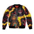 Essendon Bombers NAIDOC Week 2026 Personalised Bomber Jacket 50 Years of Deadly Aboriginal Art
