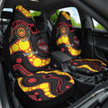 Essendon Bombers NAIDOC Week 2026 Personalised Car Seat Cover 50 Years of Deadly Aboriginal Art