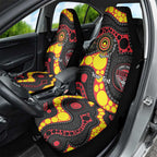 Essendon Bombers NAIDOC Week 2026 Personalised Car Seat Cover 50 Years of Deadly Aboriginal Art