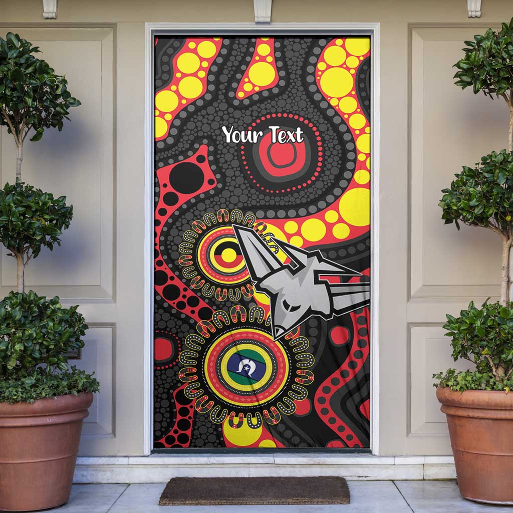 Essendon Bombers NAIDOC Week 2026 Personalised Door Cover 50 Years of Deadly Aboriginal Art