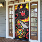 Essendon Bombers NAIDOC Week 2026 Personalised Door Cover 50 Years of Deadly Aboriginal Art