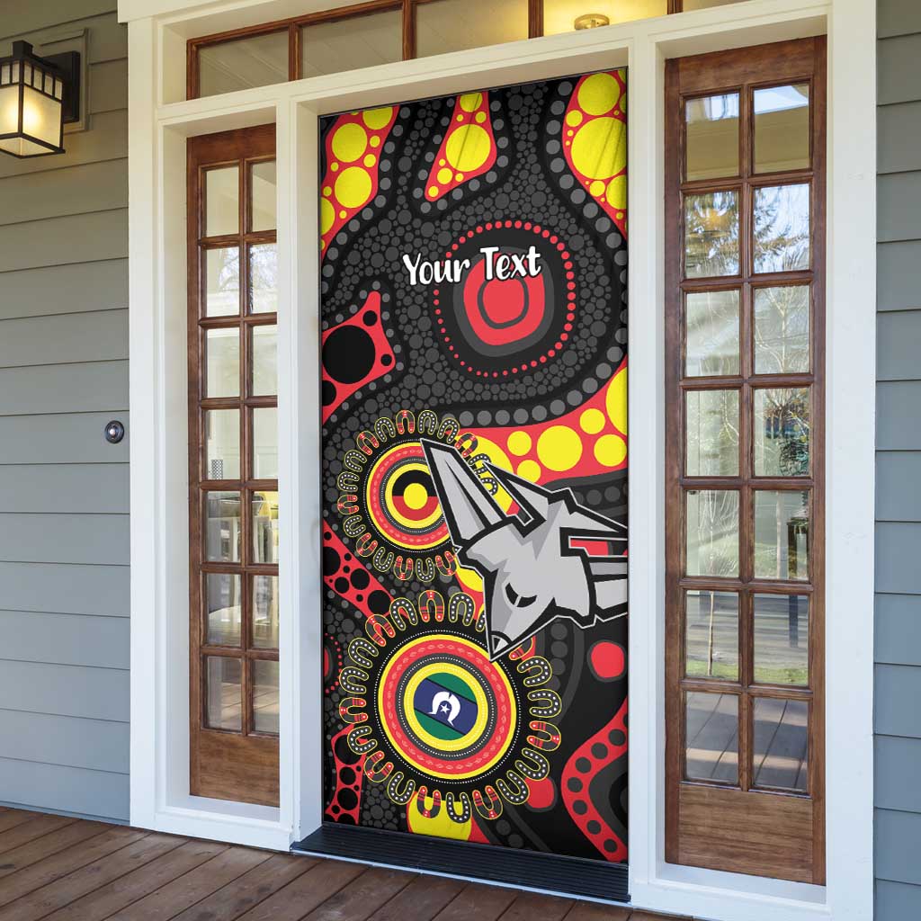 Essendon Bombers NAIDOC Week 2026 Personalised Door Cover 50 Years of Deadly Aboriginal Art