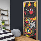 Essendon Bombers NAIDOC Week 2026 Personalised Door Cover 50 Years of Deadly Aboriginal Art